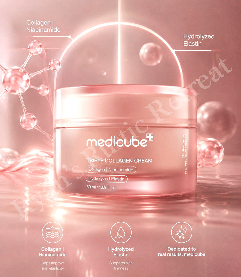 Medicube Triple Collagen Cream Anti Aging Firming Moisturizer 1.69 fl oz